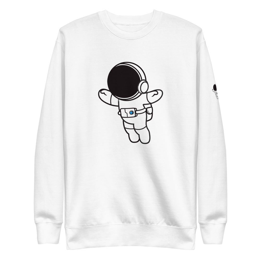 Jetto the Astrboy White Crewneck